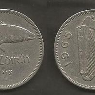 Münze Irland: 2 Scilling 1965