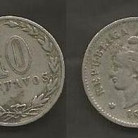 Münze Argentinien: 10 Centavos 1928