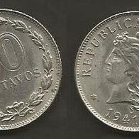 Münze Argentinien: 50 Centavos 1941