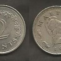 Münze Malta: 2 Cent 1972