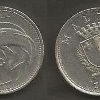 Münze Malta: 10 Cent 1998
