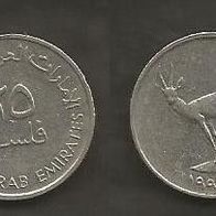Münze Vereinigte Arabische Emirate: 25 Fils 1995