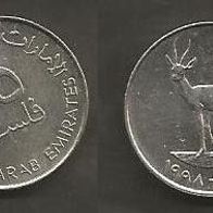 Münze Vereinigte Arabische Emirate: 25 Fils 1998