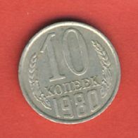 Rußland 10 Kopeken 1980