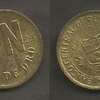 Münze Peru: 1 Sol de Oro 1978