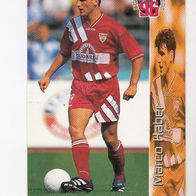 Panini Cards Fussball 1996 Marco Haber VFB Stuttgart Nr 73