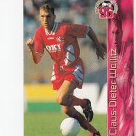 Panini Cards Fussball 1996 Claus Dieter Wollitz 1. FC Kaiserslautern Nr 122