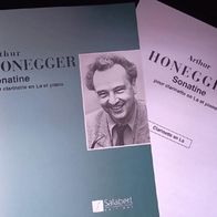 Arthur Honegger "Sonatine" für Klarinette + Klavier