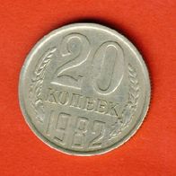 Rußland 20 Kopeken 1982