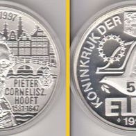 1997 Niederlande Hooft 50 Euro Vorläufer ohne Stempel