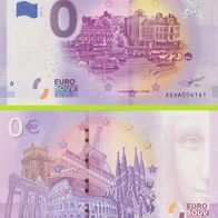 0 Euro Schein Miniatur Wunderland Hamburg XEHA 2020-13 selten Nr 6165