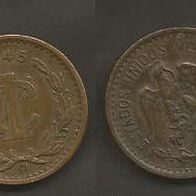 Münze Mexiko: 1 Centavos 1945