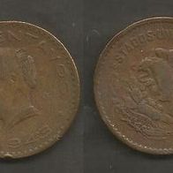 Münze Mexiko: 5 Centavos 1943