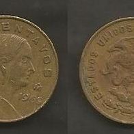 Münze Mexiko: 5 Centavos 1969