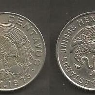 Münze Mexiko: 50 Centavos 1975