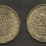Münze Mexiko: 50 Centavos 1993