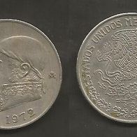 Münze Mexiko: 1 Pesos 1972