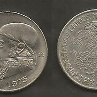 Münze Mexiko: 1 Pesos 1975