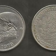 Münze Mexiko: 1 Pesos 1979