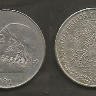 Münze Mexiko: 1 Pesos 1981