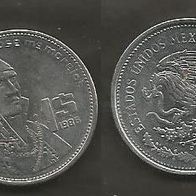 Münze Mexiko: 1 Pesos 1986