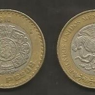 Münze Mexiko: 10 Pesos 1998 - Zentralmotiv Kalender