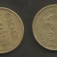 Münze Mexiko: 100 Pesos 1984