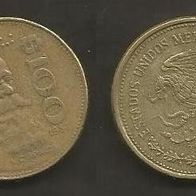 Münze Mexiko: 100 Pesos 1987