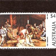 Australien 255 Mi 548 gest. 4 $ Gemälde