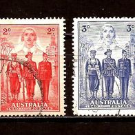 Australien 225 Mi 156 - 159 gest., II. WK