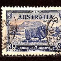 Australien 211 Mi 123 - 125 gest. , Merinoschafe
