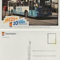 Saarland MAN-Bus Hohenzollernstr Stadtwerke Saarbrücken 1981 Motiv 9 Ansichtskarte