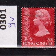 Hongkong (Asien) Mi. Nr. 299 + 301 Yv + 303 YwII Königin Elisabeth II. o <