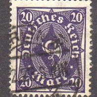 D. Reich 1922, Mi. Nr. 0230 / 230, Freimarken Posthorn, gestempelt #02902