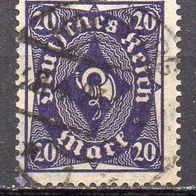 D. Reich 1922, Mi. Nr. 0230 / 230, Freimarken Posthorn, gestempelt #02903