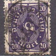 D. Reich 1922, Mi. Nr. 0230 / 230, Freimarken Posthorn, gestempelt #02905