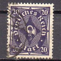 D. Reich 1922, Mi. Nr. 0230 / 230, Freimarken Posthorn, gestempelt #02910