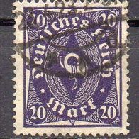 D. Reich 1922, Mi. Nr. 0230 / 230, Freimarken Posthorn, gestempelt #02911