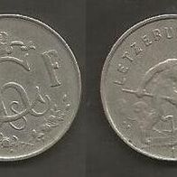Münze Luxemburg: 1 Frang 1955