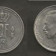 Münze Luxemburg: 10 Frang 1972