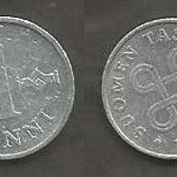 Münze Finnland: 1 Penniä 1975