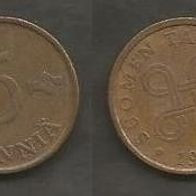 Münze Finnland: 5 Penniä 1970