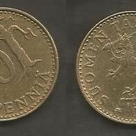 Münze Finnland: 20 Penniä 1981