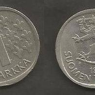 Münze Finnland: 1 Markka 1971
