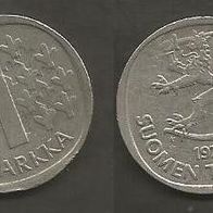 Münze Finnland: 1 Markka 1976