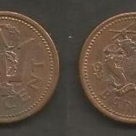 Münze Barbados: 1 Cent 1987