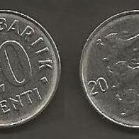 Münze Estland: 20 Senti 2006