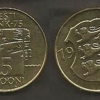 Münze Estland: 5 Kroon 1994 - Sondermünze 75 Jahre Zentralbank