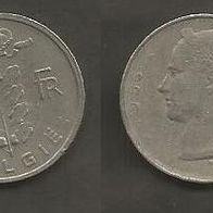 Münze Belgien: 1 Frank 1956