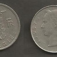 Münze Belgien: 1 Frank 1957